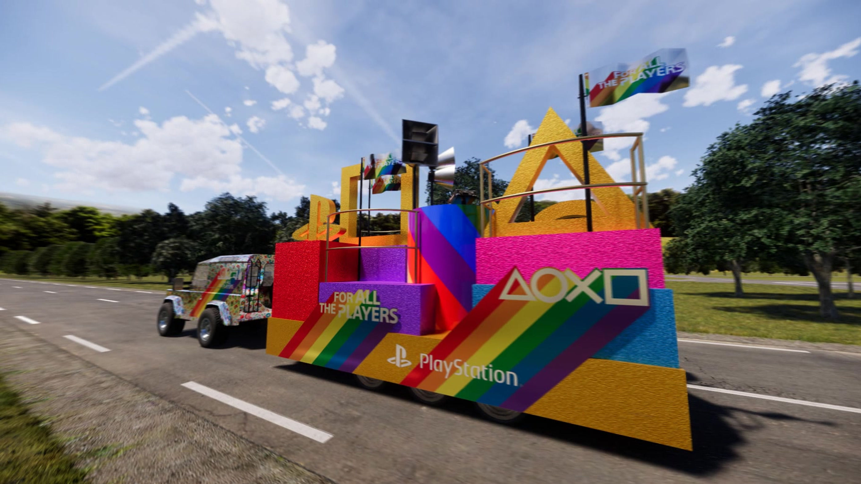 PLAYSTATION/PRIDE FLOAT 2018